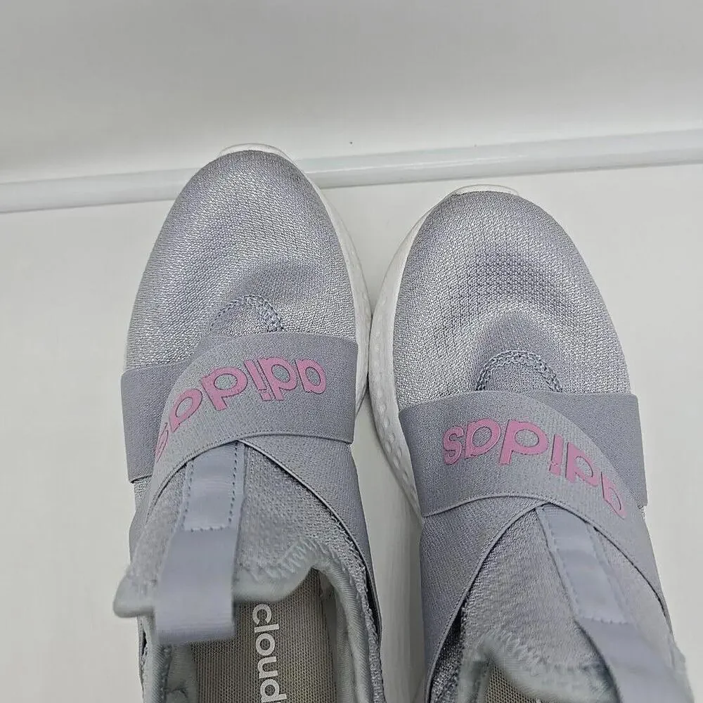 Adidas Women's Puremotion Adapt FY7234 Silver Running Shoes Sneakers Size:‎ 8